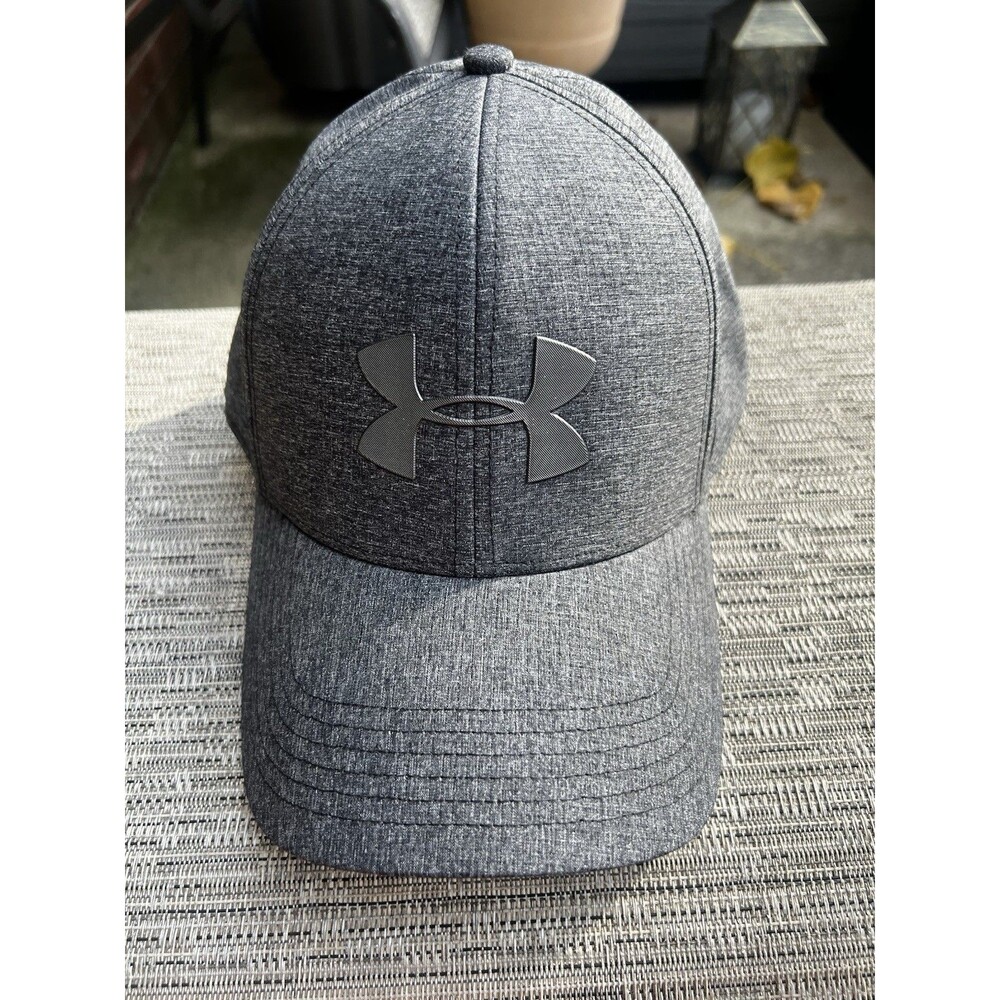 Under Armor CoolSwitch Classic Fit Gray Baseball Hat Men’s Size L/XL Cap